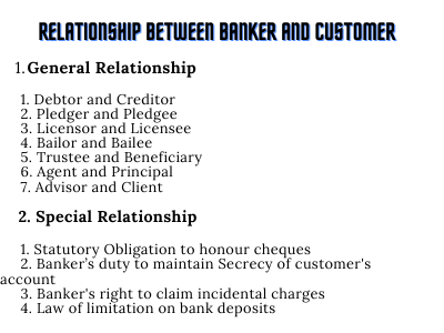 relationship between banker and customer